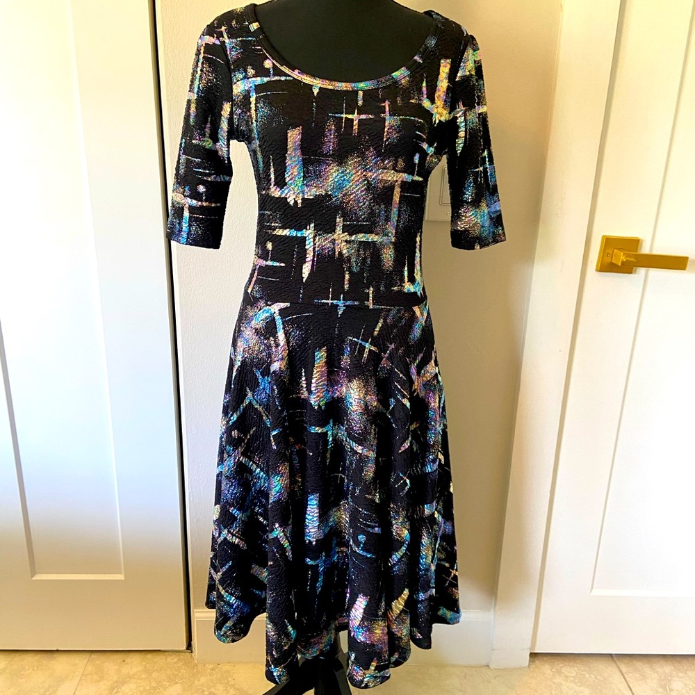 Lularoe Nicole Dress Size M